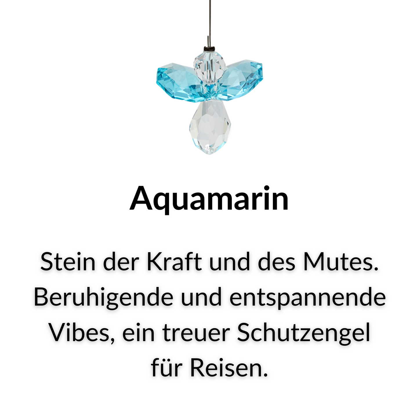 Schutzengel Nr. 4 von 10 »Aquamarin«