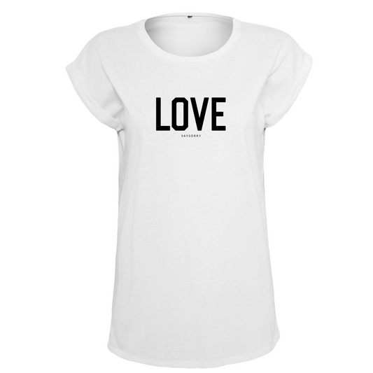 Organic Alle-Größen-Shirt »Love«