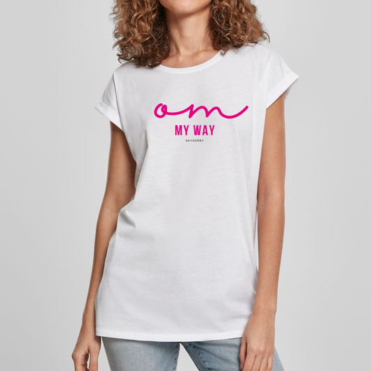 Organic Alle-Größen-Shirt »Om my way«