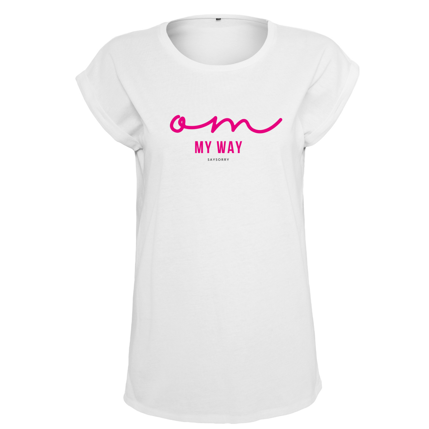Organic Alle-Größen-Shirt »Om my way«