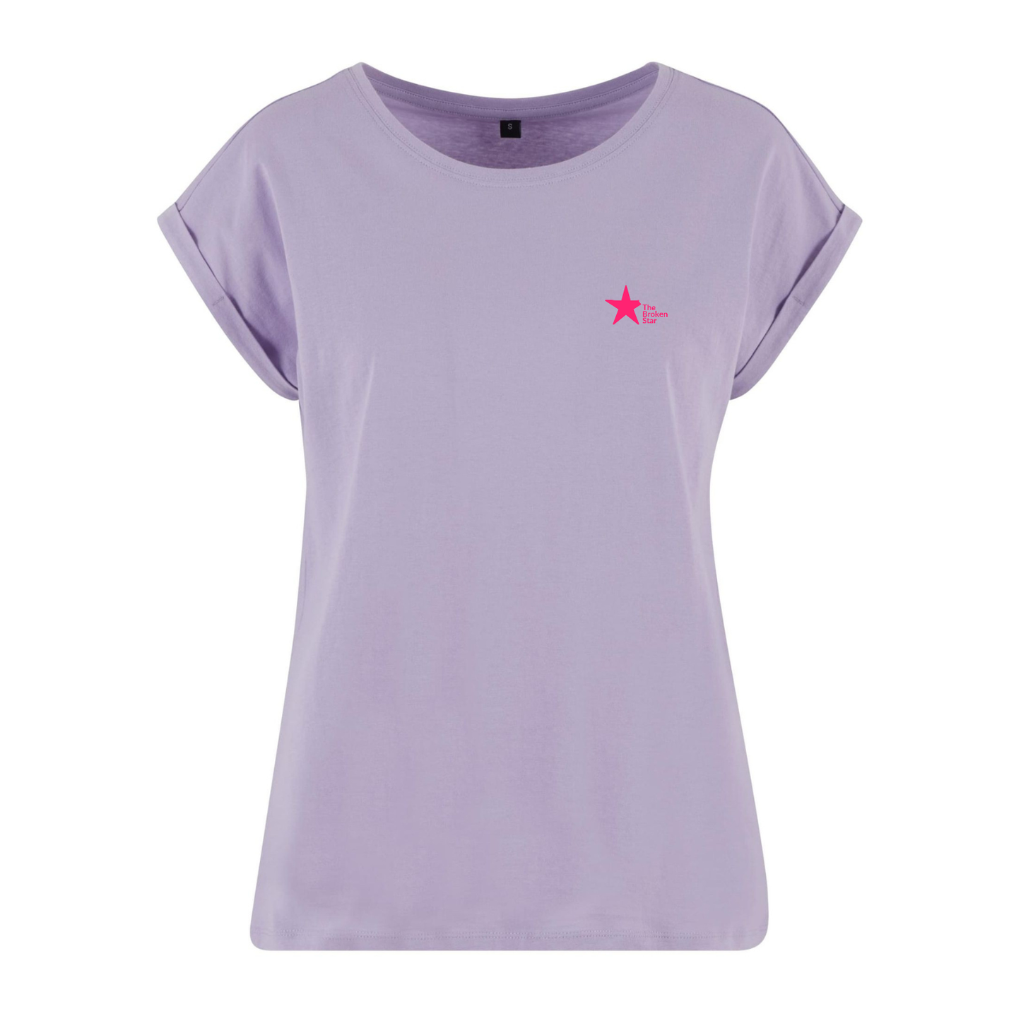 Organic Alle-Größen-Shirt »The Broken Star in Pink«