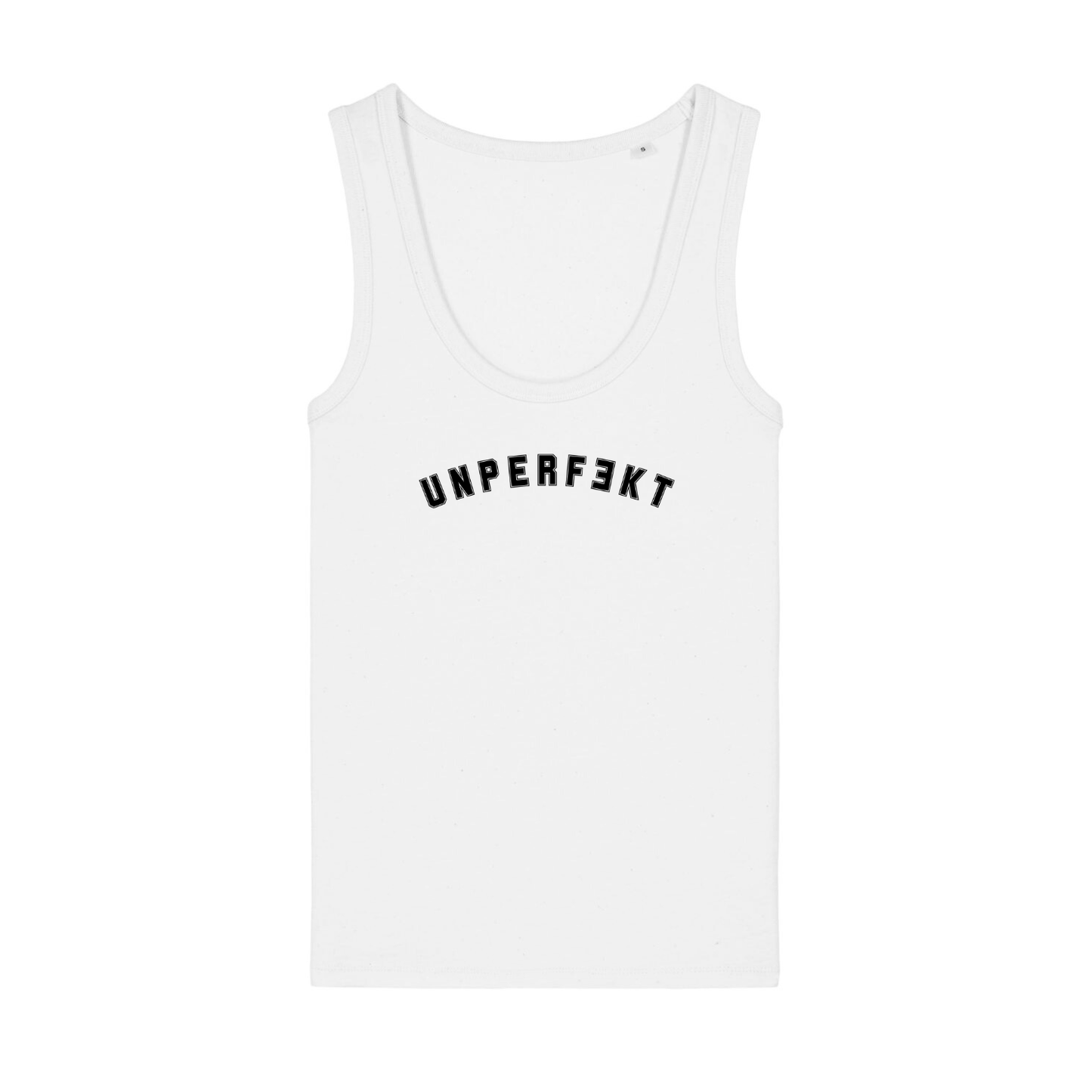 100% Organic Tanktop »Unperfekt ist sportlich«