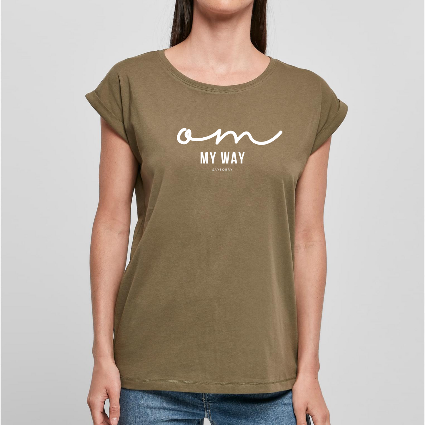 Organic Alle-Größen-Shirt »Om my way«