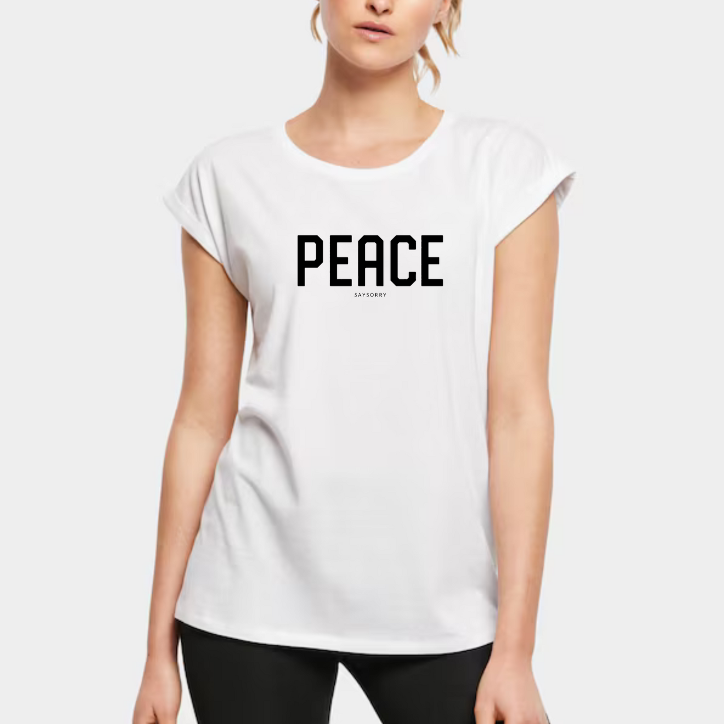 Organic Alle-Größen-Shirt »Peace«
