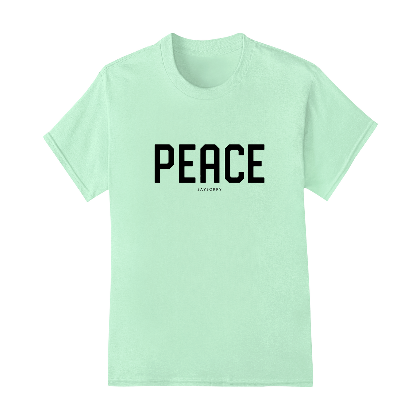 Klassisches Damen Shirt »Peace« 100% Organic