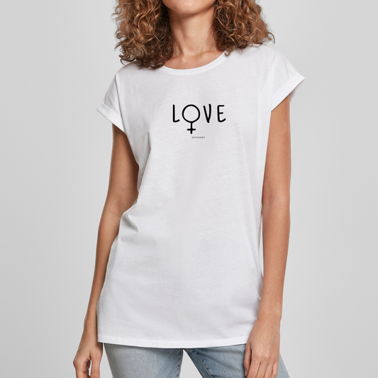 Organic Alle-Größen-Shirt »Love«