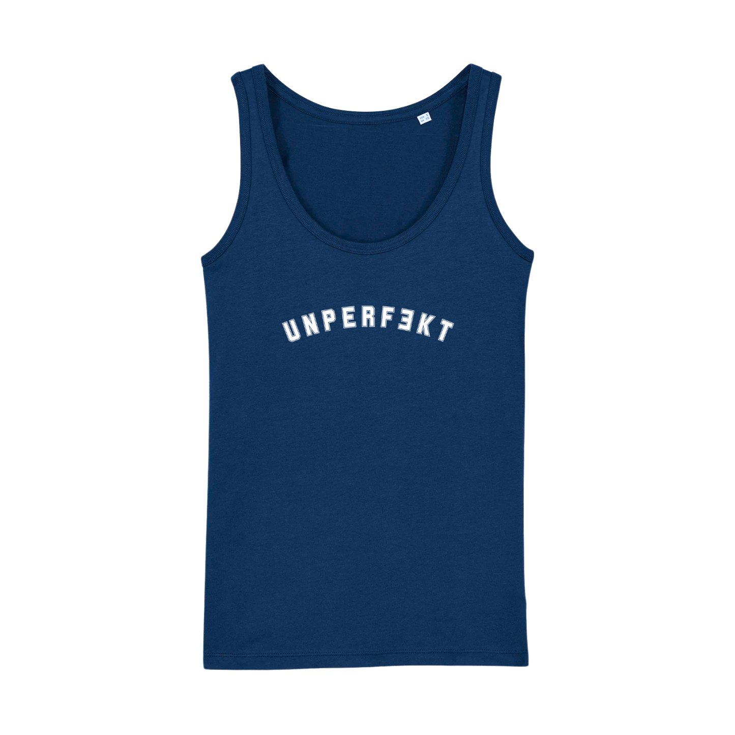 100% Organic Tanktop »Unperfekt ist sportlich«