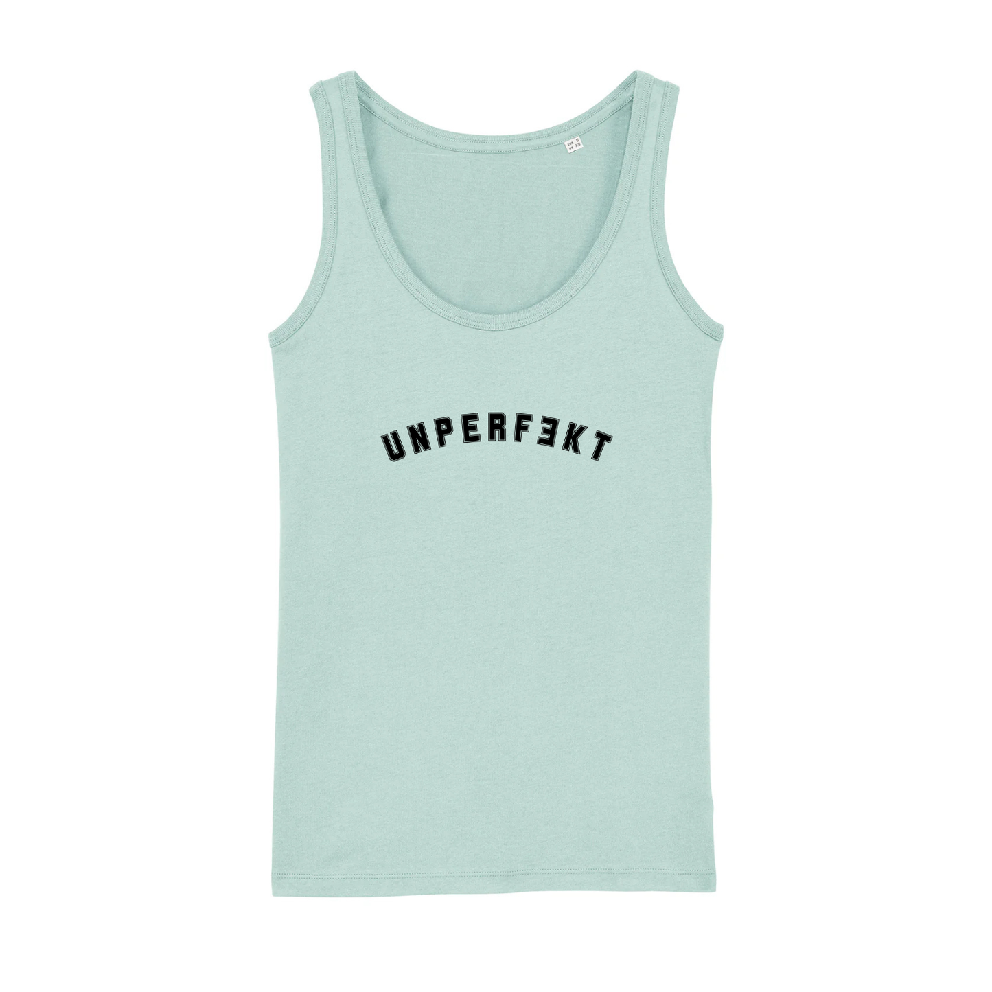 100% Organic Tanktop »Unperfekt ist sportlich«