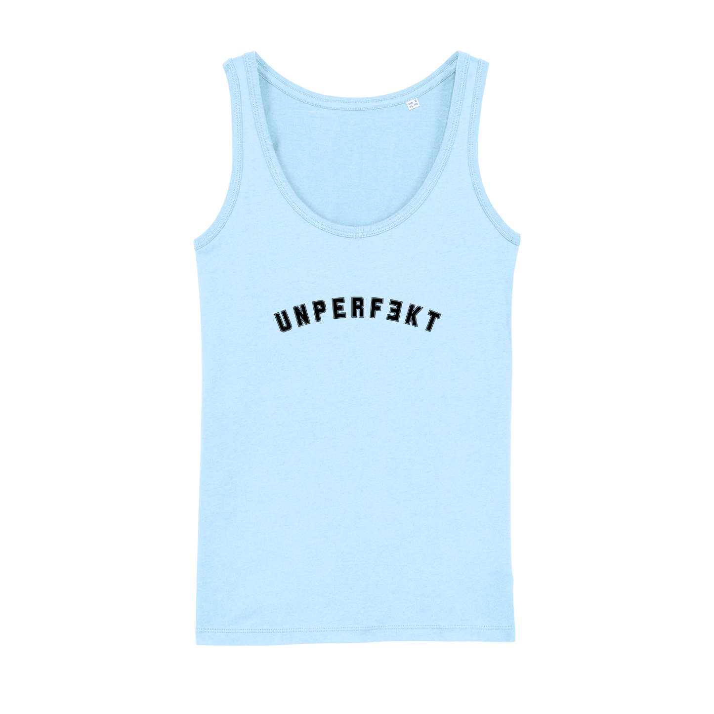 100% Organic Tanktop »Unperfekt ist sportlich«