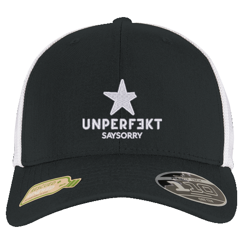 Voll im Trend: Recyceltes Cap »Unperfekt mit Stern« hochwertig bestickt