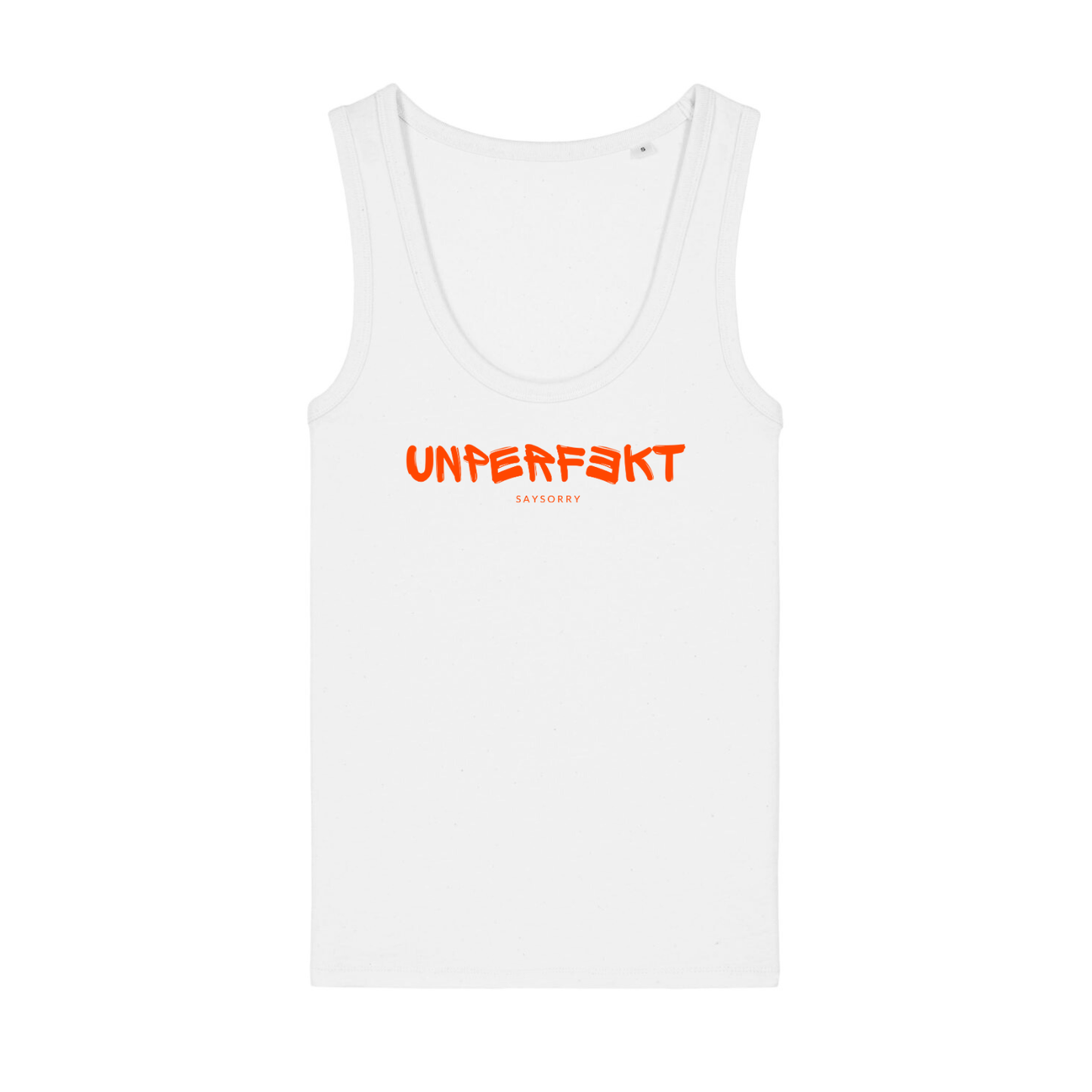 100% Organic Tanktop »Unperfekt Graffitti Style«