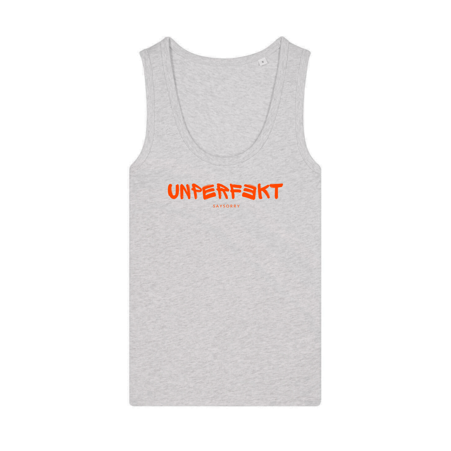 100% Organic Tanktop »Unperfekt Graffitti Style«