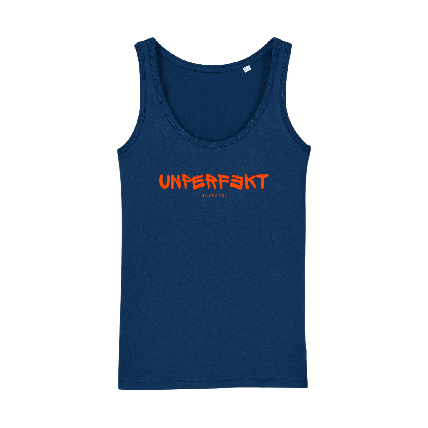 100% Organic Tanktop »Unperfekt Graffitti Style«
