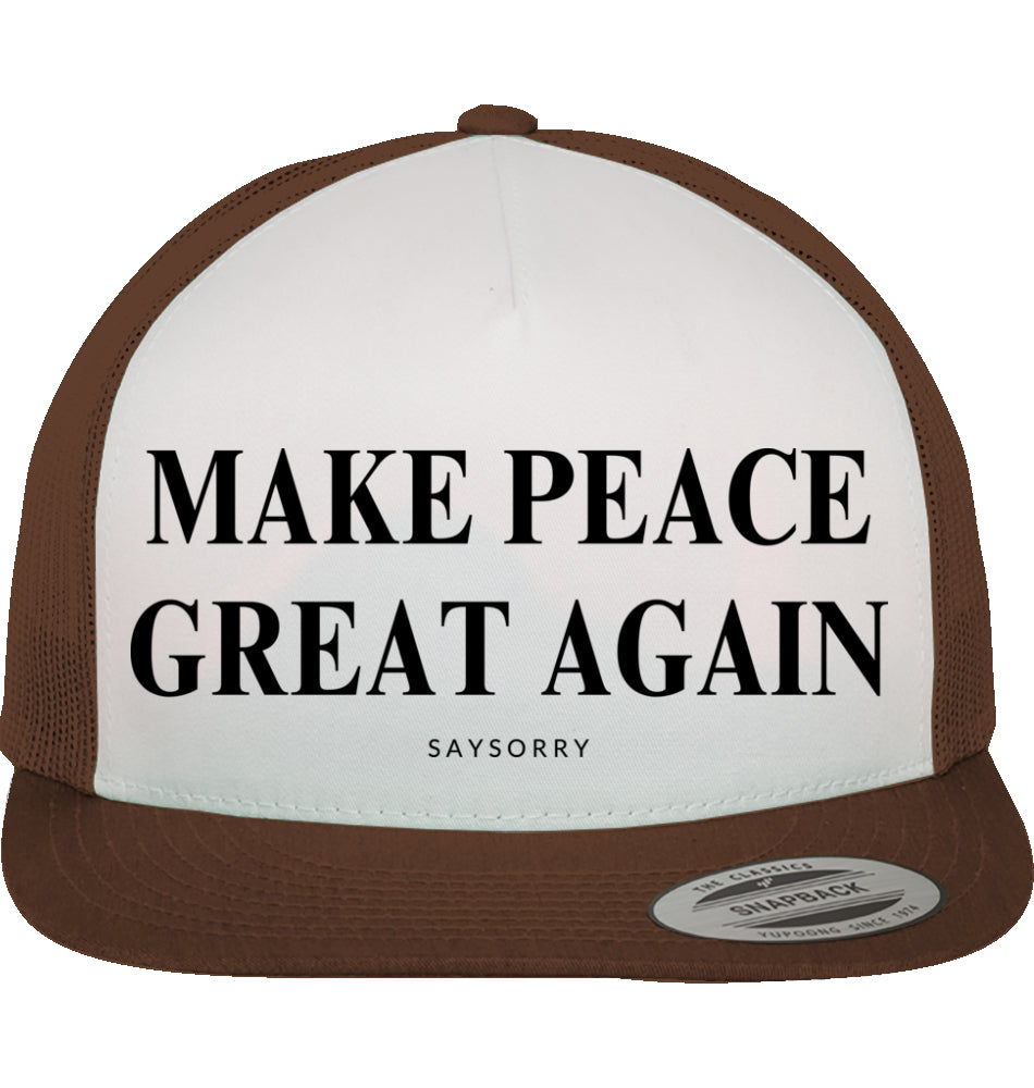 Das Original: Trucker Cap »Make Peace Great Again«
