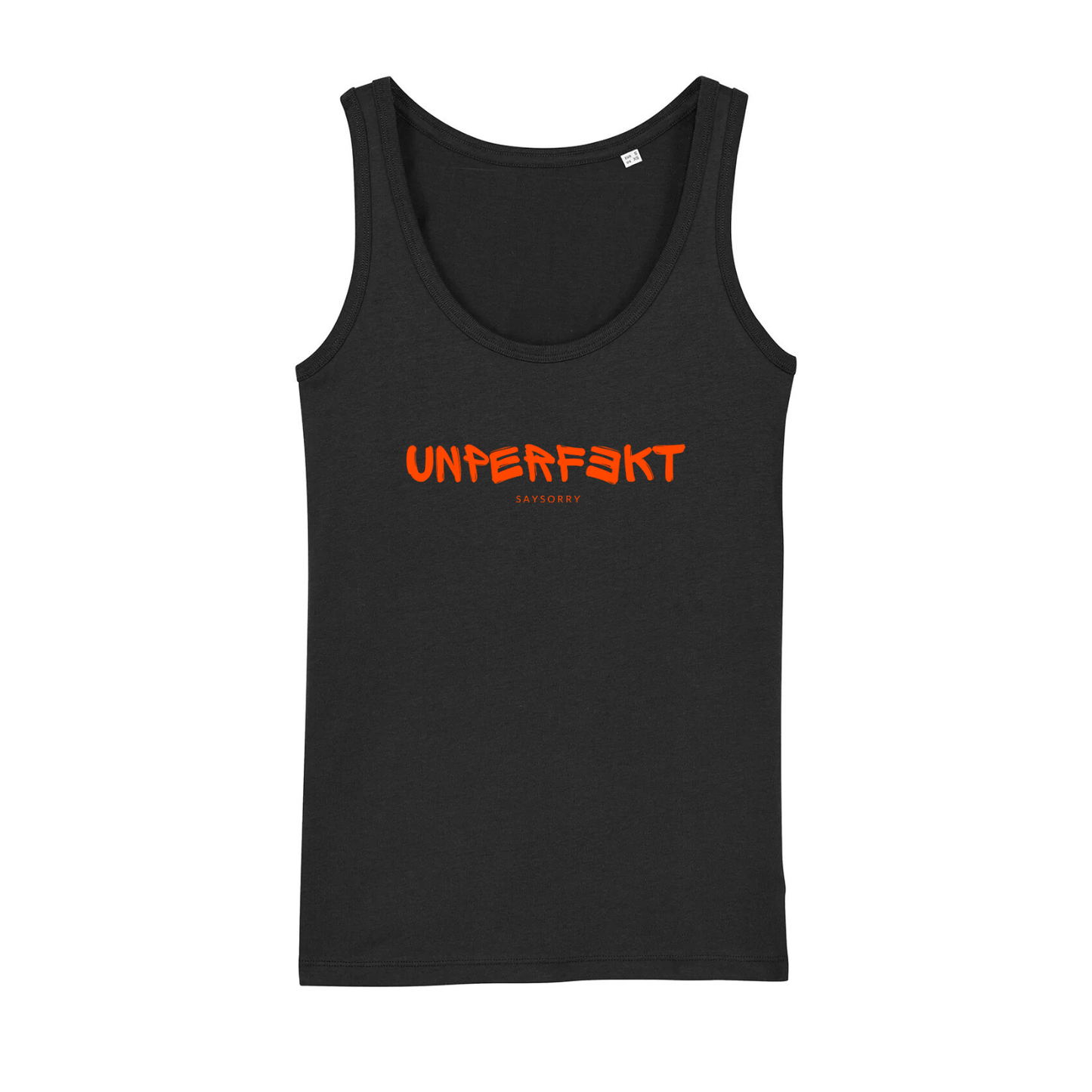 100% Organic Tanktop »Unperfekt Graffitti Style«