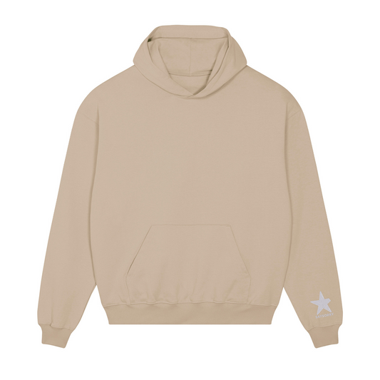 Heavy Raw Cotton Hoodie: Limited Edition 100% Organic Unisex »Unperfekt Neon«