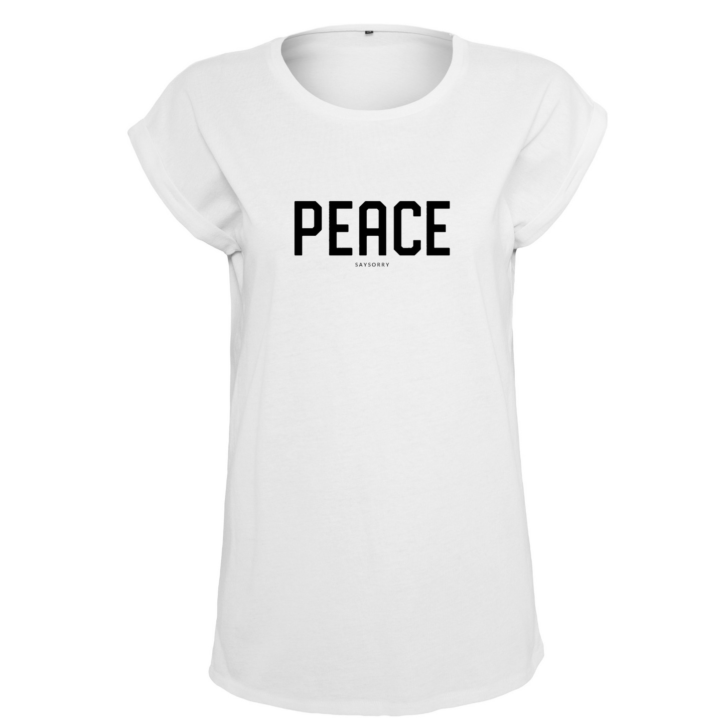 Organic Alle-Größen-Shirt »Peace«