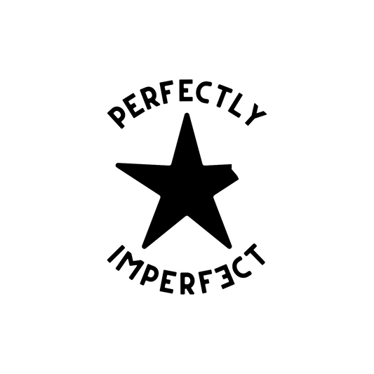 100% Organic Herren Shirt »Perfectly Imperfect« klein am Ärmel bedruckt