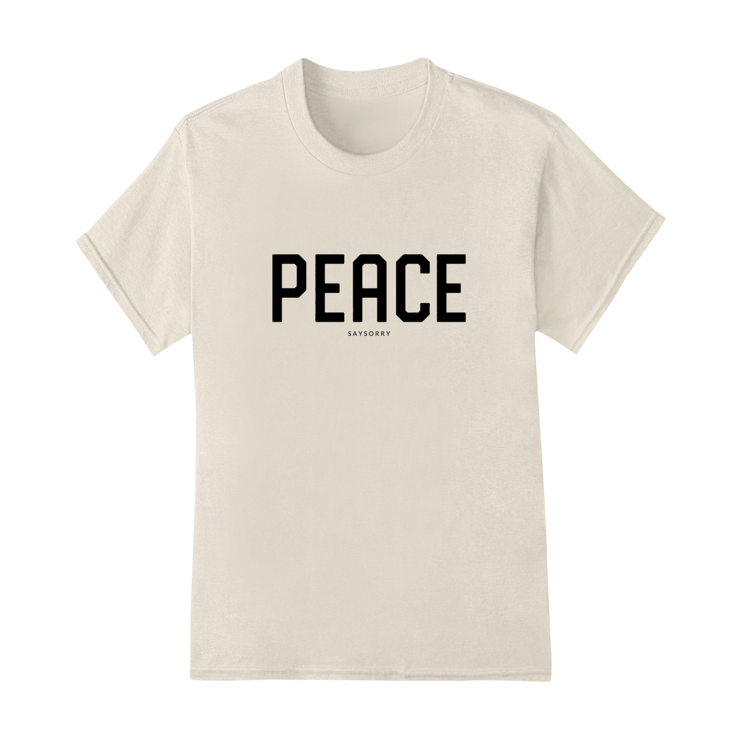 Klassisches Damen Shirt »Peace« 100% Organic