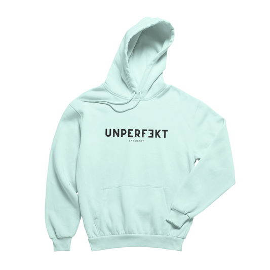 Organic unisex helle Töne Hoodie »unperfekt«