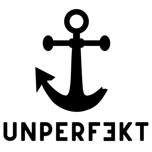 Designer-Tasse »Unperfekt Anker« Black and White