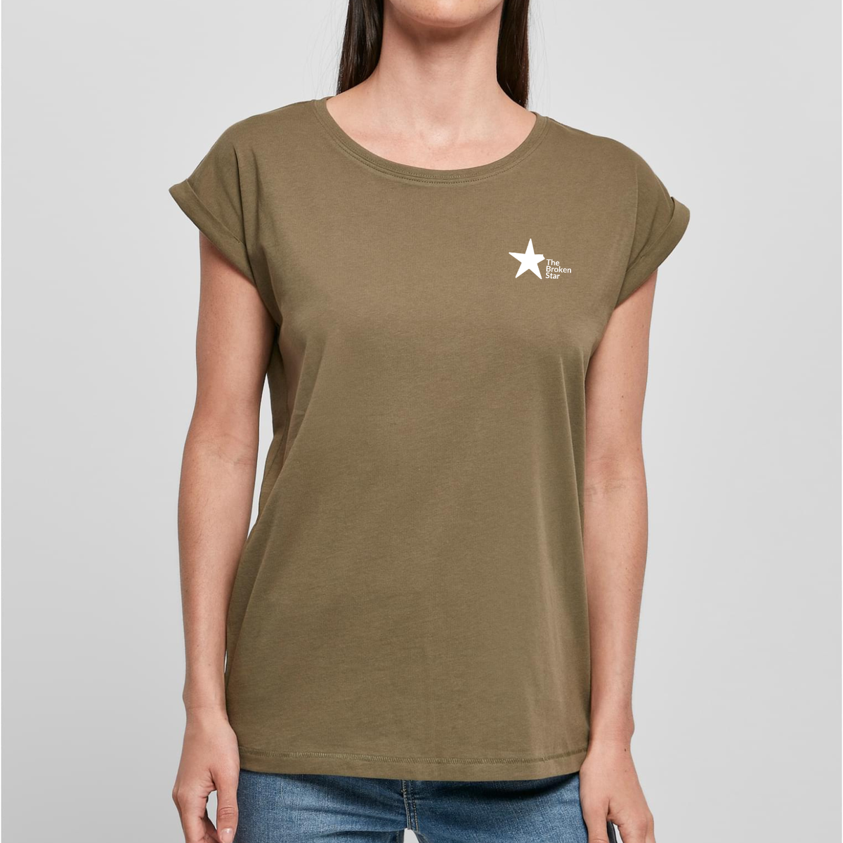 Basic Organic Figurschmeichler-Shirt »The Broken Star«