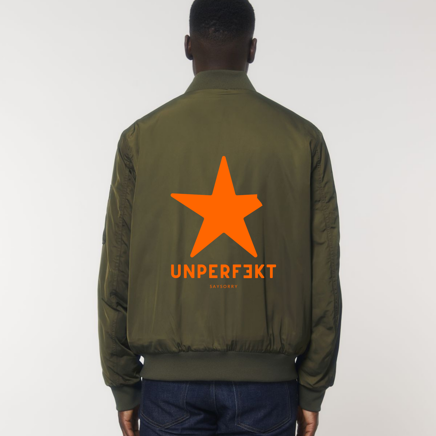 Coole Bomberjacke »Unperfekt Neon Star«
