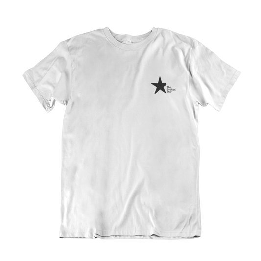 100% Organic Herren Shirt »The Broken Star« hochwertig bedruckt