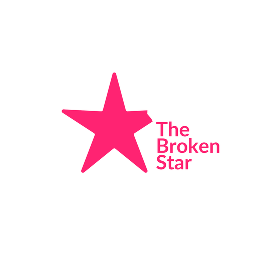 Organic Alle-Größen-Shirt »The Broken Star in Pink«