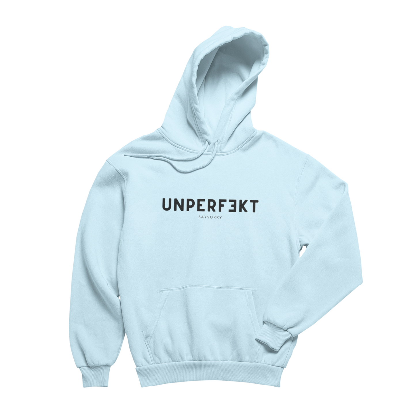 Organic unisex helle Töne Hoodie »unperfekt«