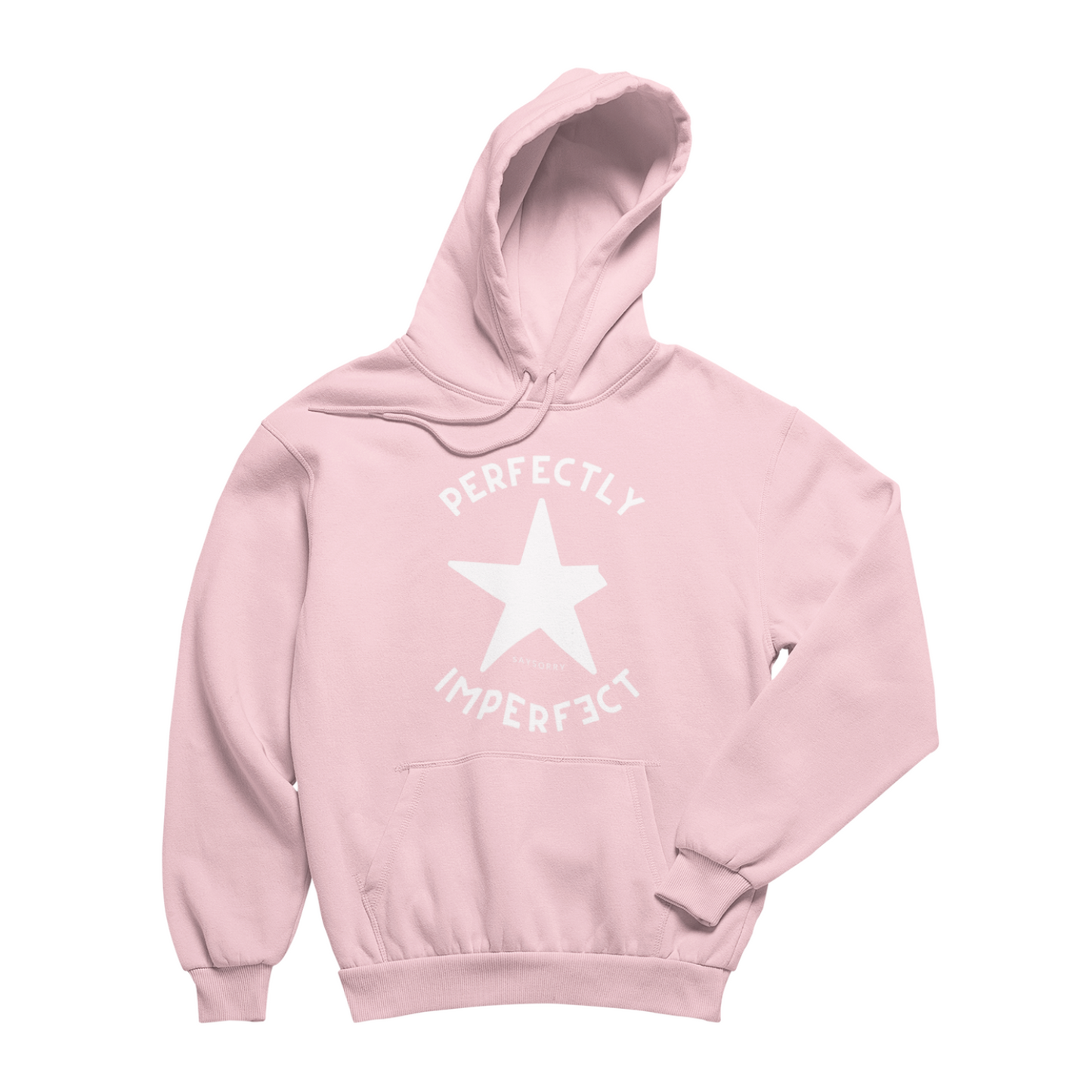 100% Organic unisex Hoodie »Perfectly Imperfect««