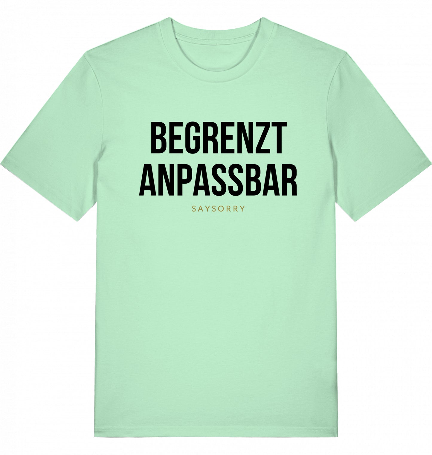 100% Organic Herren Shirt »Begrenzt anpassbar«