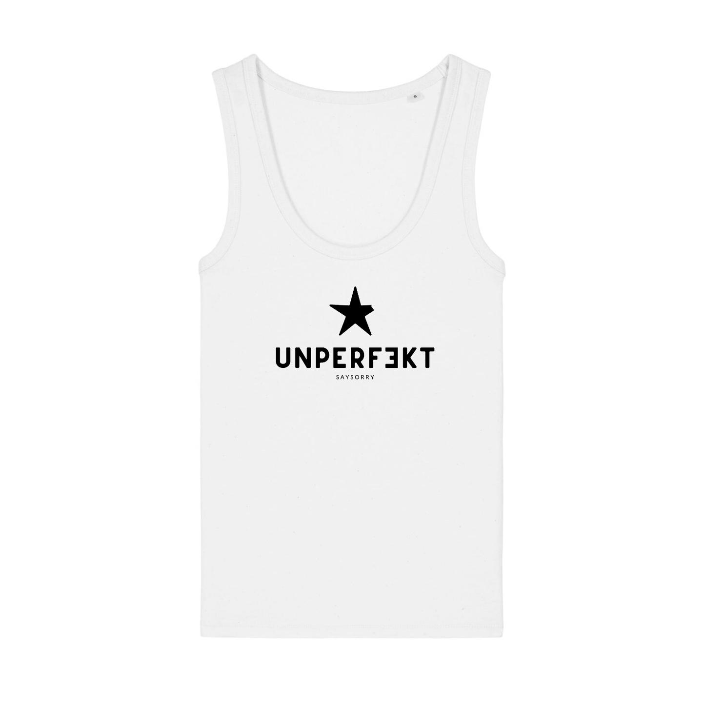 100% Organic Tanktop »Unperfekt Classic mit Stern«