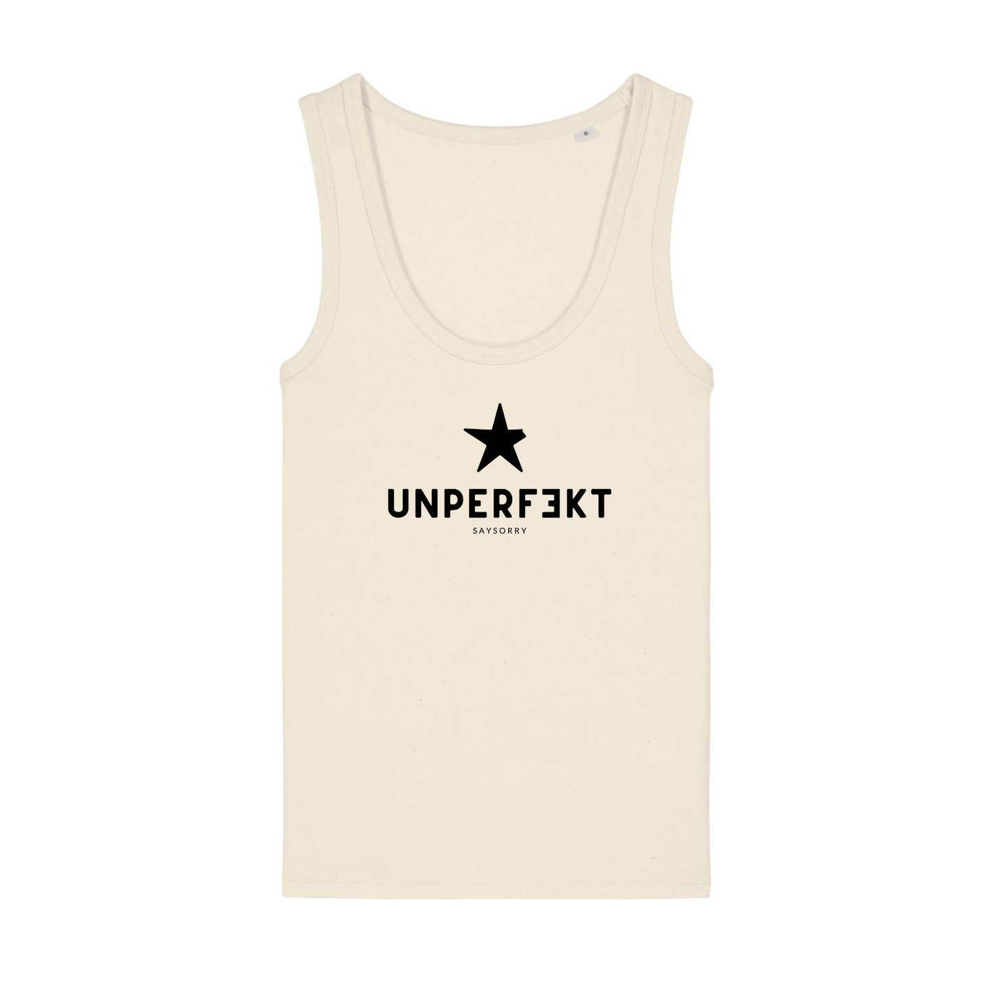 100% Organic Tanktop »Unperfekt Classic mit Stern«