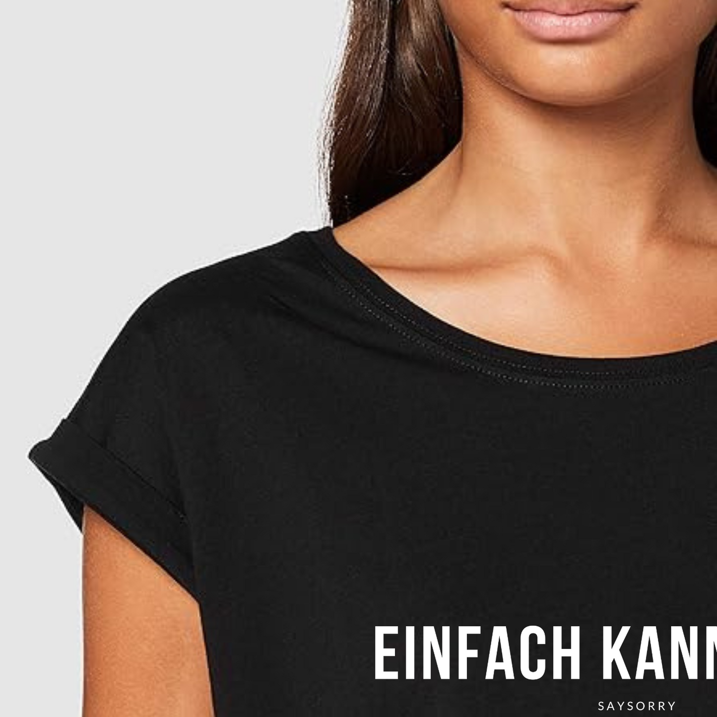 Organic Alle-Größen-Shirt »Einfach kann jeder«