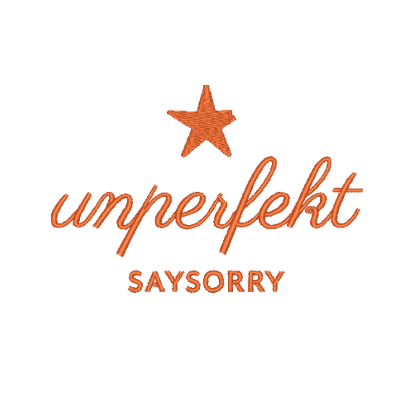 Classic Bomberjacket »Unperfekt in Red Pepper« hochwertig bestickt