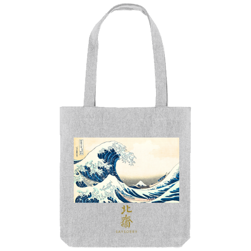 Tote Bag »Die große Welle von Hokusai«