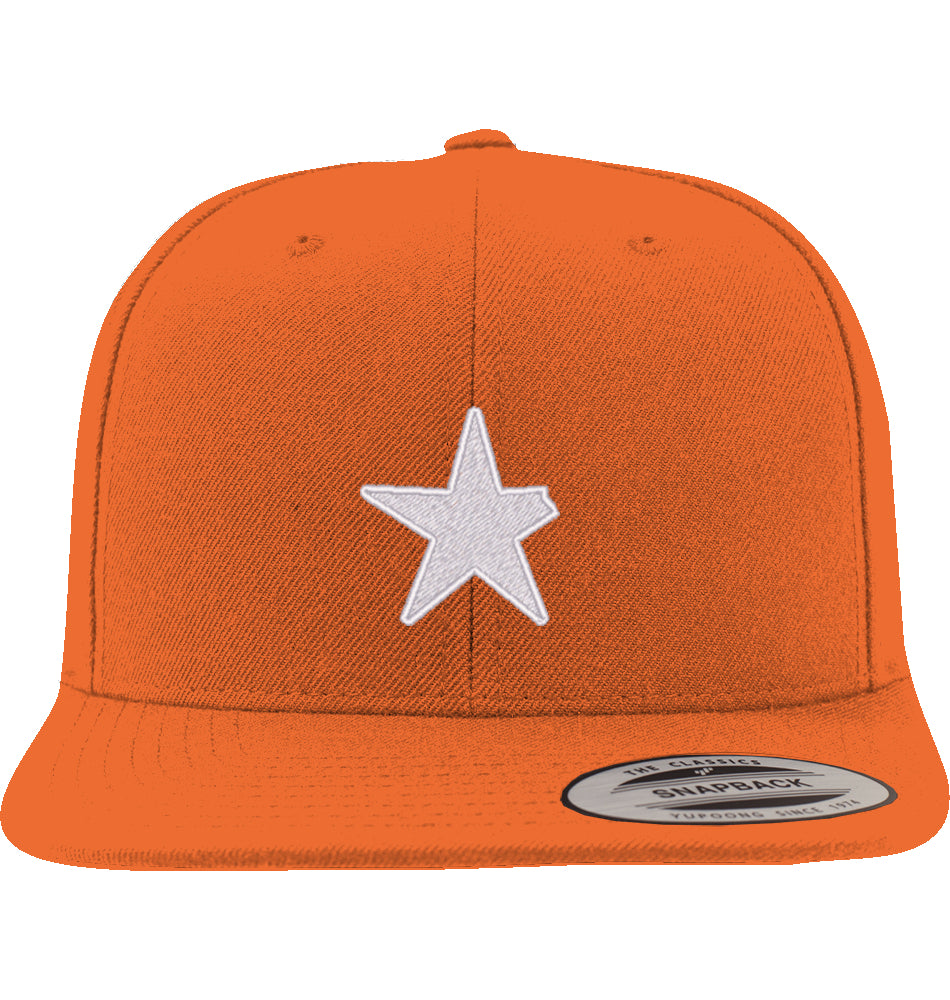 Classic Snapback Cap »The Broken Star« hochwertig bestickt