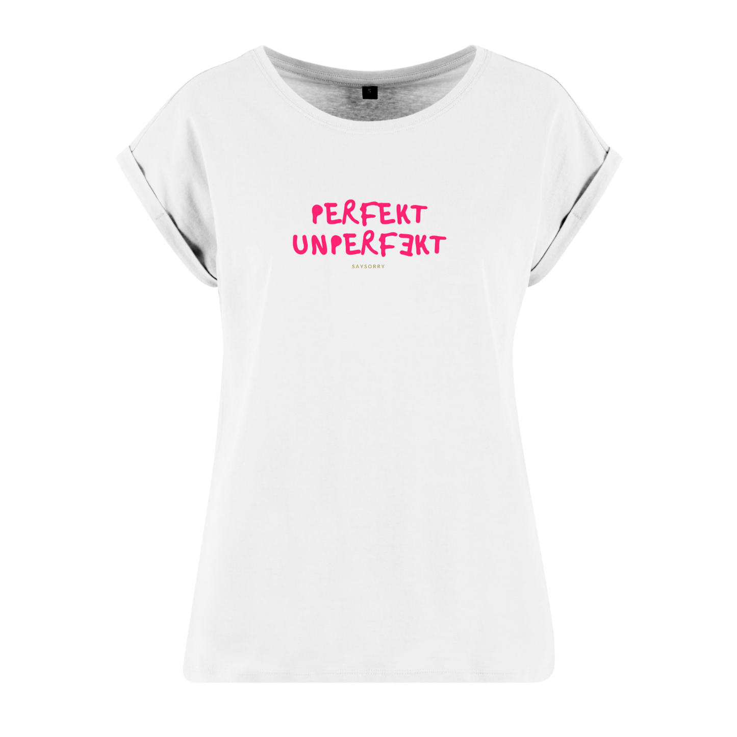 Organic Alle-Größen-Shirt »Perfekt Unperfekt«