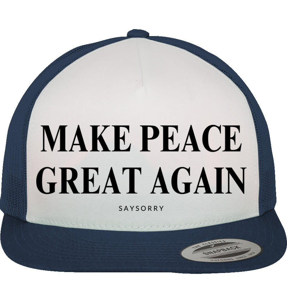 Das Original: Trucker Cap »Make Peace Great Again«