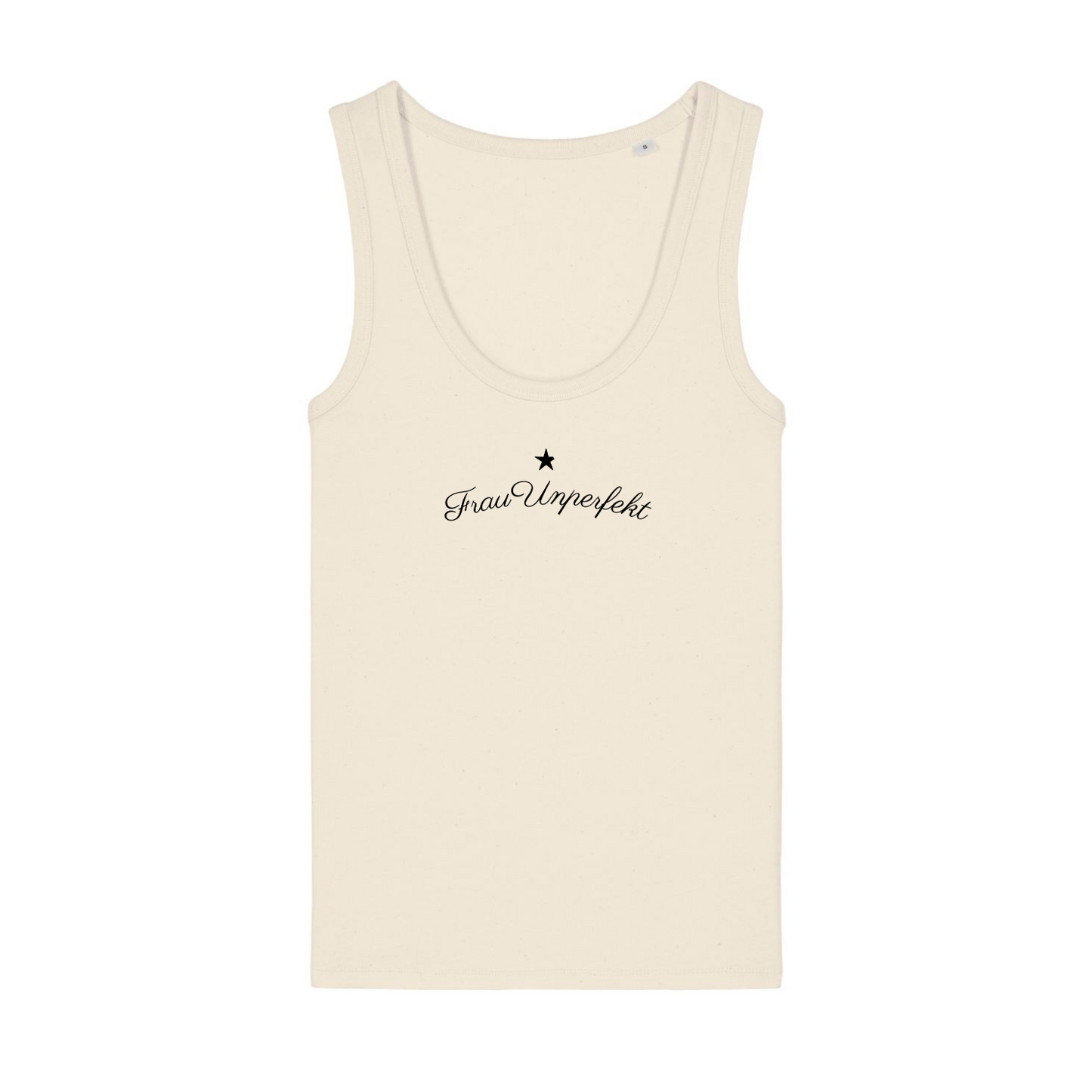 100% Organic Tanktop »Frau Unperfekt«