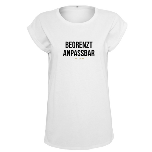 Organic Alle-Größen-Shirt »Begrenzt anpassbar«