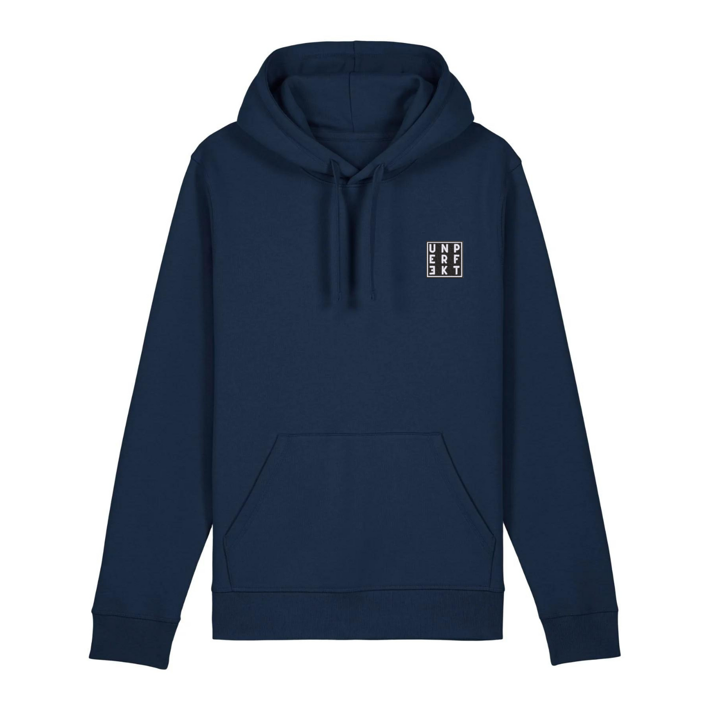 100% Organic unisex Hoodie »No to Racism« vorne bestickt, hinten bedruckt