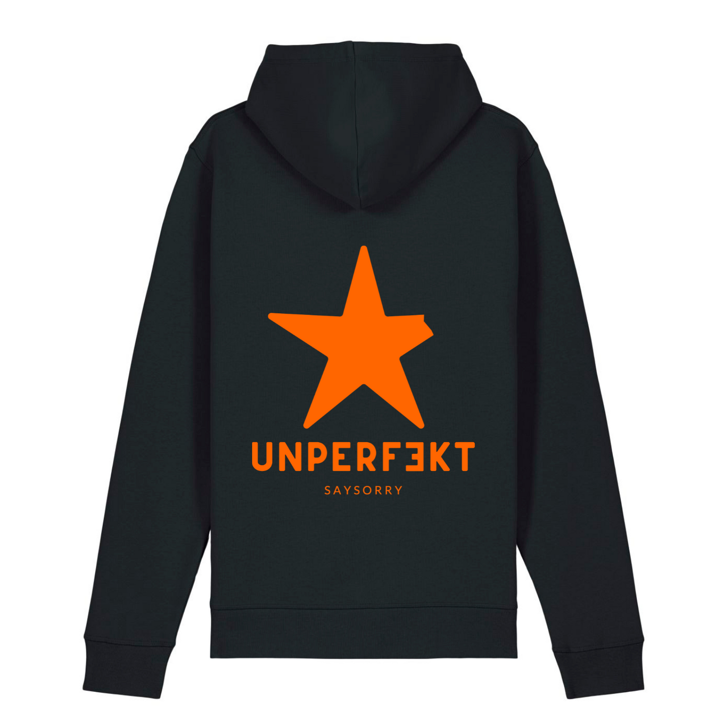 Special Edition organic unisex Hoodie »unperfekt in Neon«