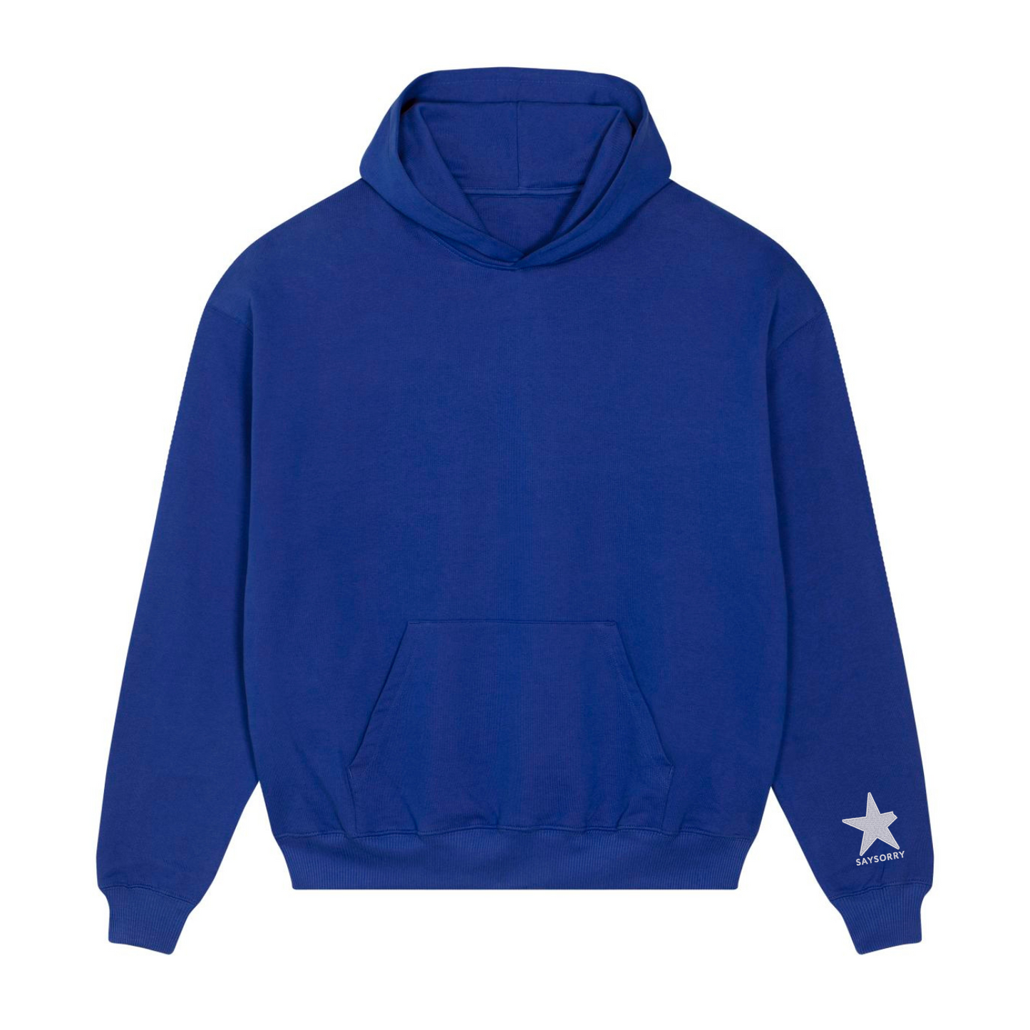 Heavy Raw Cotton Hoodie: Limited Edition 100% Organic Unisex »Unperfekt Neon«