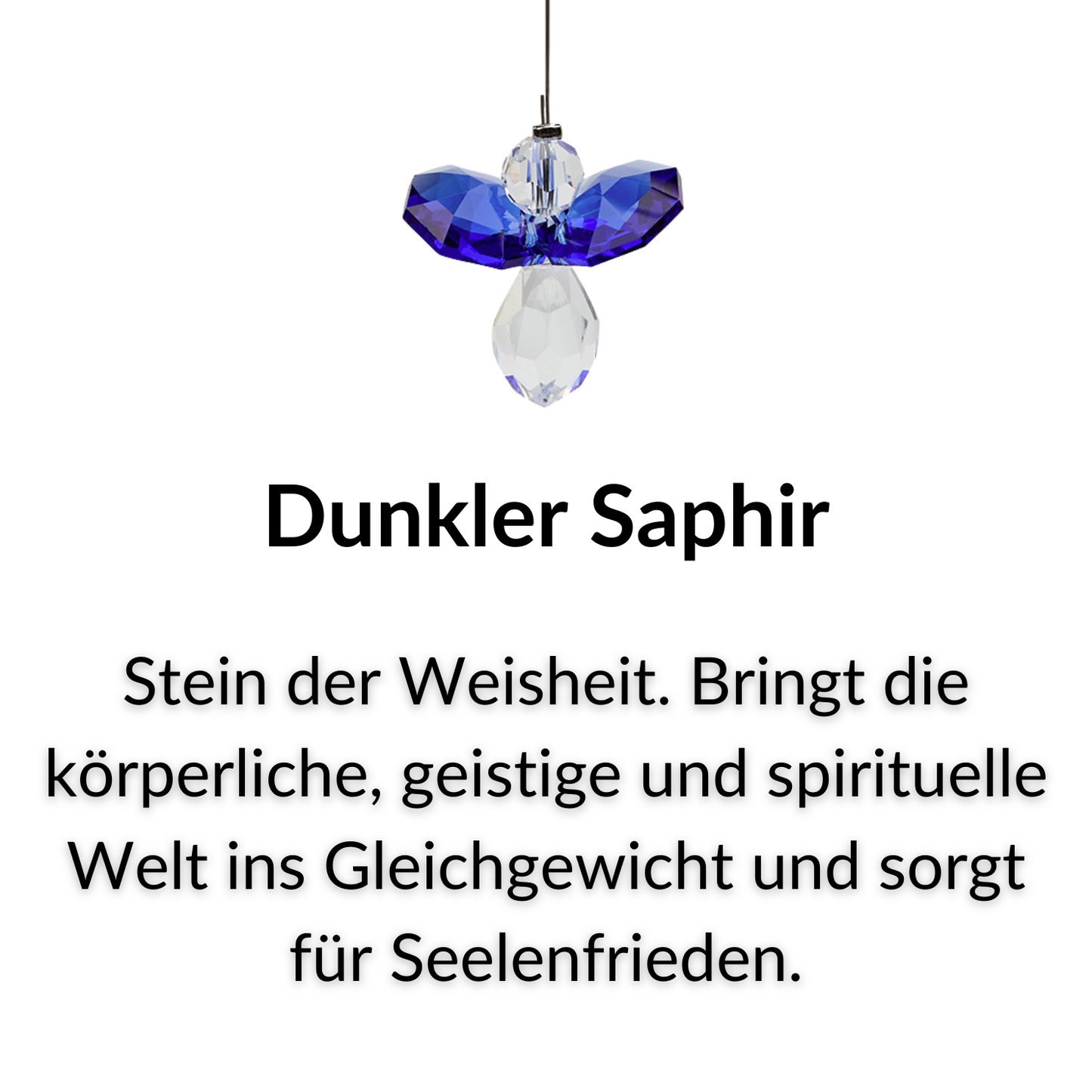 Schutzengel Nr. 3 von 10 »Dunkler Saphir«