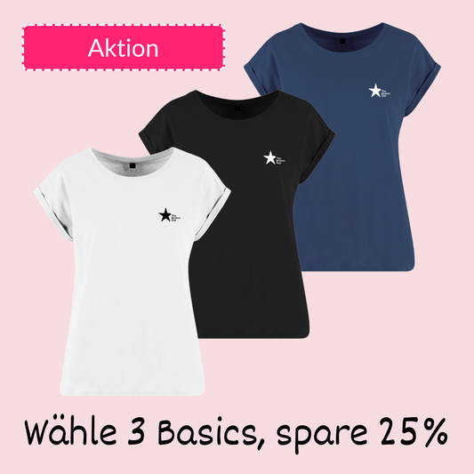 Basic Organic Figurschmeichler-Shirt »The Broken Star«