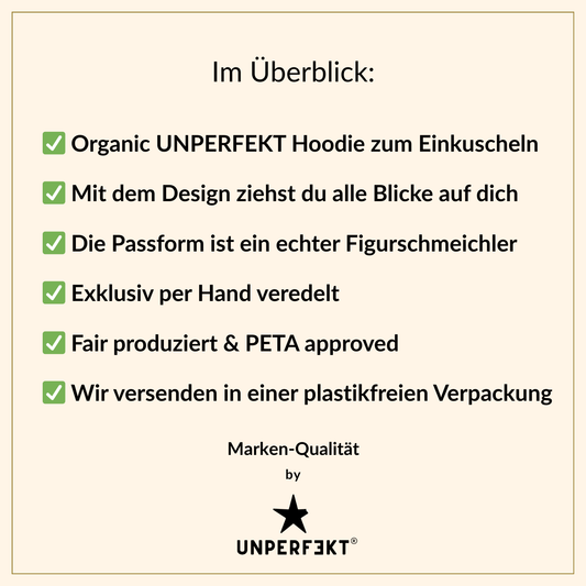 Organic unisex Hoodie in vielen Farben »HURRA ach nee doch nicht«