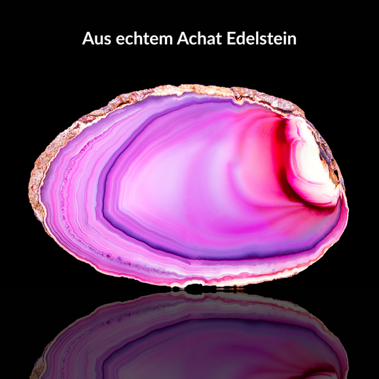 »Emotionale Heilung« Blockadenlöser-Armband aus echten Achat-Steinen inkl. abgebrochenem Stern