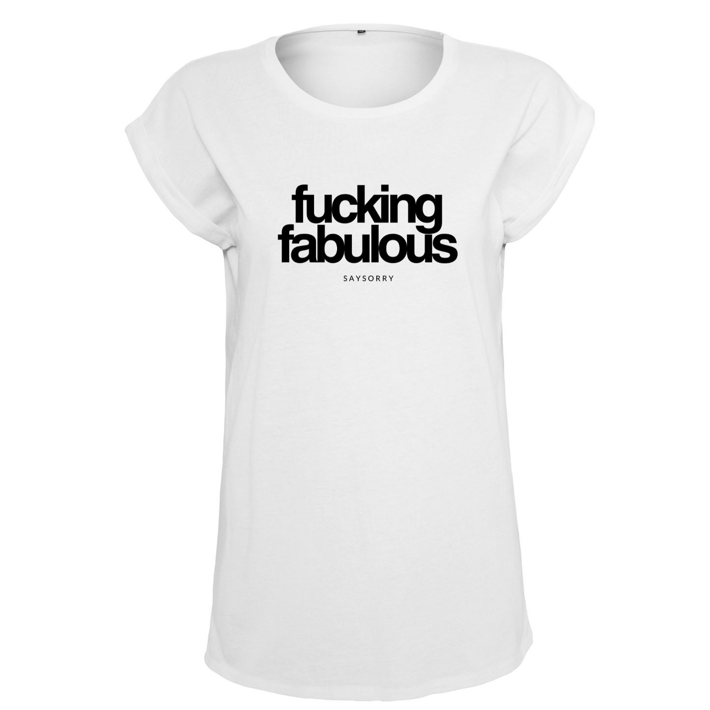 Organic Alle-Größen-Shirt »Fucking Fabulous.«